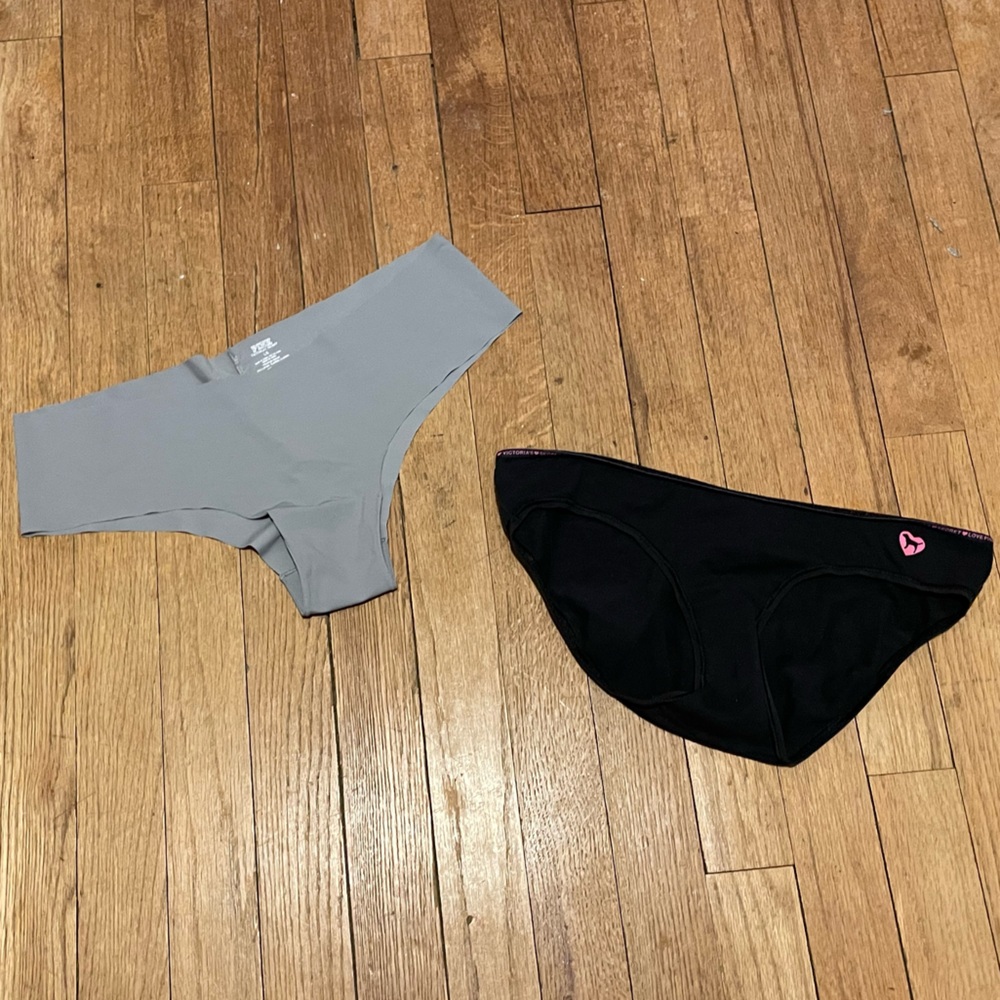2 pairs of Victoria's Secret PINK underwear size large
